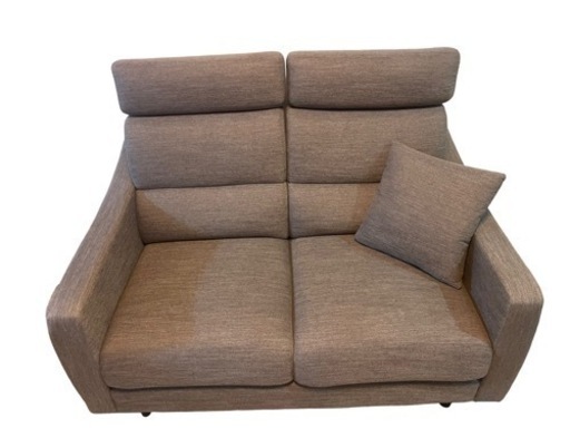 84,000円で購入レシート有、ニトリ2人掛け美品ソファほぼ未使用