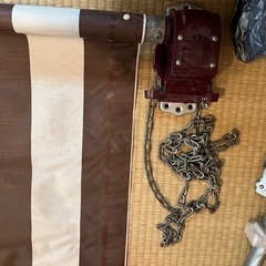 カフェなどに 店舗用テント 巻取り機付きの画像