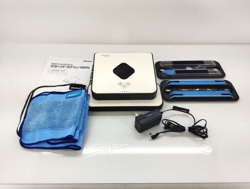 2016年製 iRobot Braava アイロボット ブラーバ 371j 拭き掃除用ロボット掃除機 フロアモッピングロボット　/TJ-1633 2F北