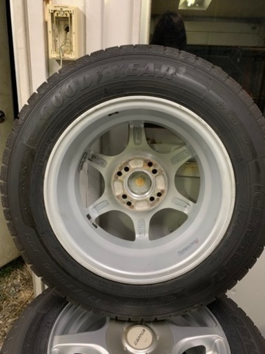 バリ山 175/70R14 アルミ付きスタッドレス コンパクトカーに マルチ