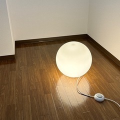 2/1まで 無印良品 フロアライト丸・Ｌ MJ-FM35A-Wの画像