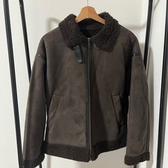 ブルゾンジャケット ブラウン