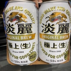 麒麟 淡麗極上6本の画像
