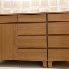 美品 チェスト 高さ75cm 2つセット(ISSEKI RYON)