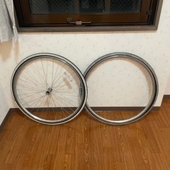 自転車のタイヤフレーム
