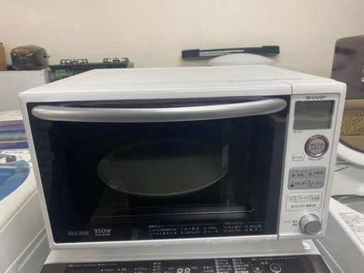 北九州市内配送無料　保証付き　シャープ SHARP RE-S7D-W [オーブンレンジ 20L ホワイト系]