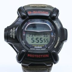 動作品 ヒビワレ・カケあり CASIO G-SHOCK RISEMAN DW-9100BJ-1A 1664 気温/気圧/高度 登山 ハイキング 腕時計 Gショック ライズマン 札幌市 清田区 平岡の画像