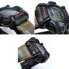 動作品 ヒビワレ・カケあり CASIO G-SHOCK RISEMAN DW-9100BJ-1A 1664 気温/気圧/高度 登山 ハイキング 腕時計 Gショック ライズマン 札幌市 清田区 平岡の画像