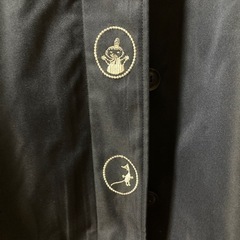 ムーミンファミリー刺繍入りコートの画像