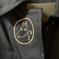 ムーミンファミリー刺繍入りコートの画像