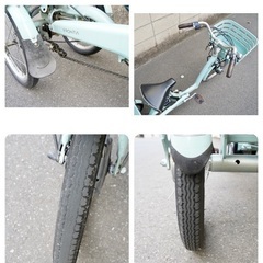 🔴⭐️2019⭐🔴 電動三輪車 ブリヂストン ラクットワゴン 電動アシスト 電動自転車 011801の画像