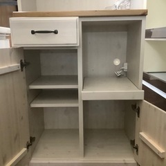 大川家具 レンジボードガラス扉付 リバプール入荷致しました‼︎