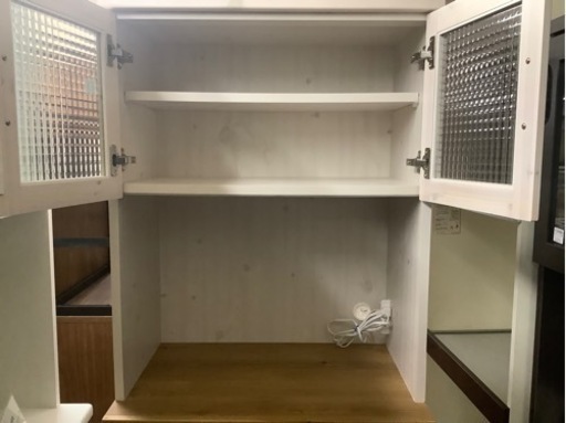 大川家具 レンジボードガラス扉付 リバプール入荷致しました‼︎