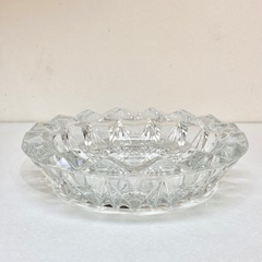 ガラス製灰皿　花器や小物入れにもの画像