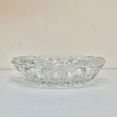 ガラス製灰皿　花器や小物入れにもの画像