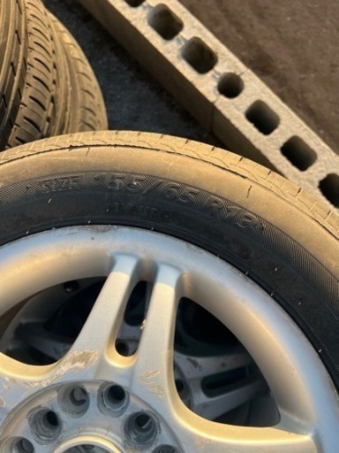 ブリジストン　155/65R13 ホイール付き　4本セット