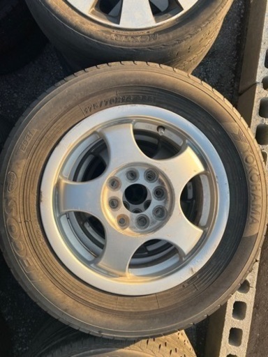 ヨコハマタイヤ　ホイール付　175/70R14 4本セット