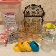 哺乳瓶・消毒ケースセット