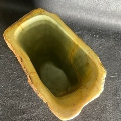 
掘り出しの骨董緑端渓彫刻梅鳥文刻 鑑賞石 天然石 鉱物 インテリア 置物 高さ19cmの画像