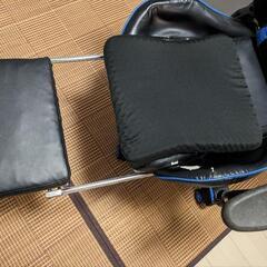 チェア　ブルー　ジャンク品の画像