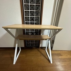 【値下げ】デスク(2段)