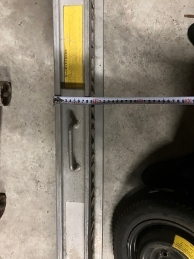 アルミブリッジ　長さ約2.3m 幅約36cm 高さ約8cm