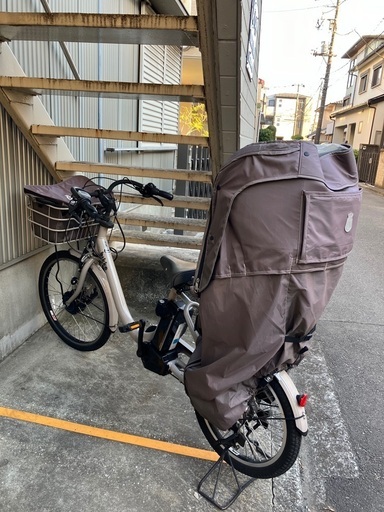 ビッケモブ　電動自転車　チャイルドシート付