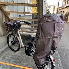 ビッケモブ　電動自転車　チャイルドシート付