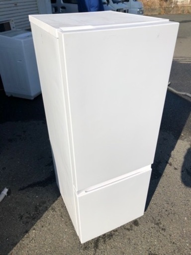 北九州市内配送無料　保証付き　2022年式　冷蔵庫 ホワイト AT-RF160-WH [162L /2ドア /右開きタイプ]