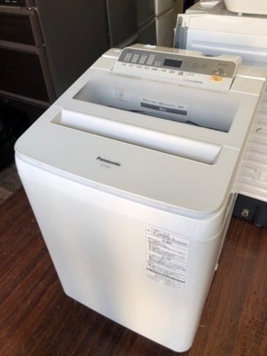 北九州市内配送無料　保証付き　パナソニック Panasonic NA-FA80H5-W [全自動洗濯機 8kg ホワイト]