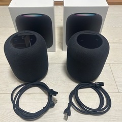 Apple Pod ミッドナイト 二基セット Apple HomePod 第2世代 MQJ73J/A [ミッドナイト] 価格比較