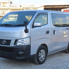 NV350キャラバンロングDXディーゼル/車検1年付き/9人乗り...