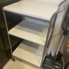 ナフコ　キッチンワゴン　収納棚