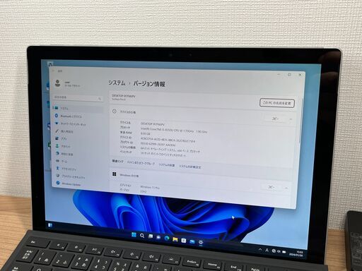 お買い得美品〉05127  Microsoft Surface Pro6第８世代  8GB/128GB i5 Office2021 Windows11