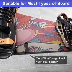 【新品】スノーボード ウォール ラック ハンガー  ウォールラック サーフボードの画像