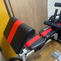 （中古傷あり）パワーラック　★床材 & 175kgセット　自宅でトレーニングBIG3可能‼︎の画像