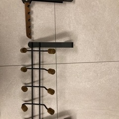 ドア付の洋服かけ、小物かけ　2点