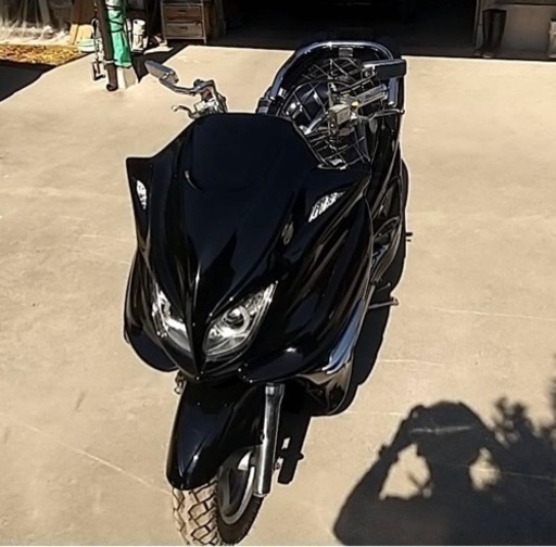 ヤマハ BA - SG03J ビッグスクーター 黒 250cc