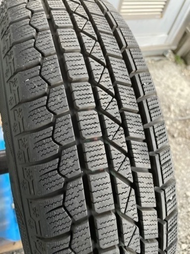 9.5部山！使用1ヶ月のみ！ジムニー スタッドレス タイヤホイールセット175/80/R15 ケンダ 2022製 pcd139.7 5