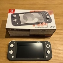 値下げしました！Switch lite グレー