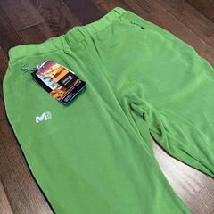 ラスト1点ミレー MILLET アウトドア パンツ ボトムス スウェット 緑 ML06の画像