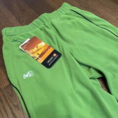 ラスト1点ミレー MILLET アウトドア パンツ ボトムス スウェット 緑 ML04の画像
