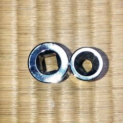 美品！インチサイズ　ディープソケット　2個セット　差込3/8(9.5㎜）の画像