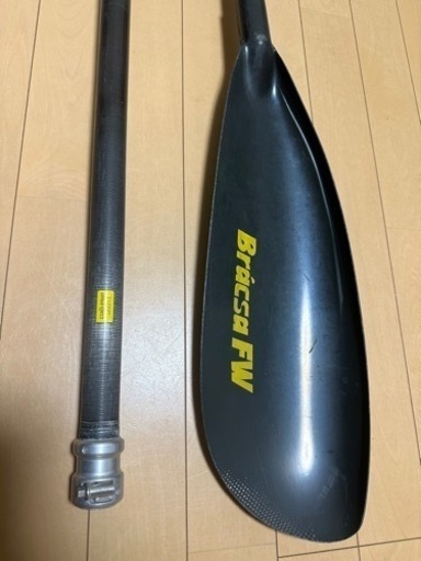 ⑧ カヤックパドル ブラーチャ FW フルカーボン カヌースプリント シーカヤック