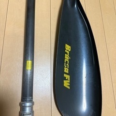⑧ カヤックパドル ブラーチャ FW フルカーボン カヌースプリント シーカヤックの画像