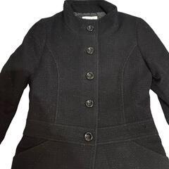 ラスト1点any SiS anysis ラメ入りコート ブラック エニィスィス ピーコートの画像