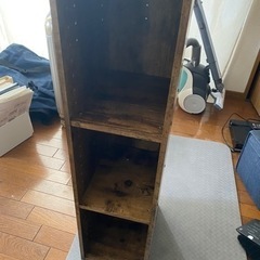 決まりました　細型カラーボックス
