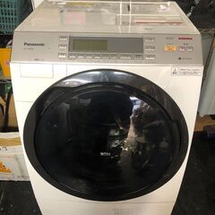 ☆中古￥19,800！Panasonic　10.0㎏ドラム式電気洗濯乾燥機　家電　2016年製　NA-VX7600R型　幅64㎝ｘ奥行き73㎝ｘ高さ102㎝　【BA216】