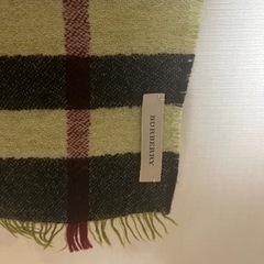 BURBERRY バーバリー　マフラー ストール チェック 柄　中古品の画像