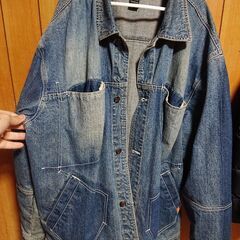 GODBODY デニムジャケット 2XL ビックサイズ
